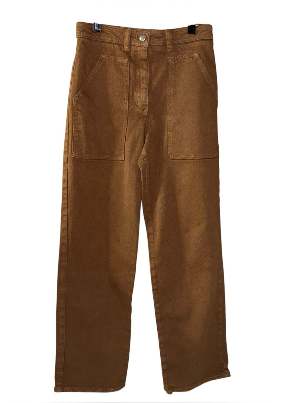 Wilfred Free Riley Carpenter Pants women’s 2 Rust Brown workwear utility